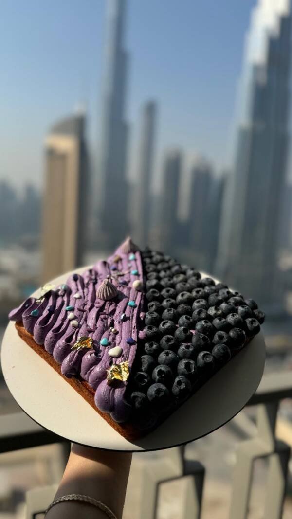 Blueberry  Creamy  Cake - Image 4
